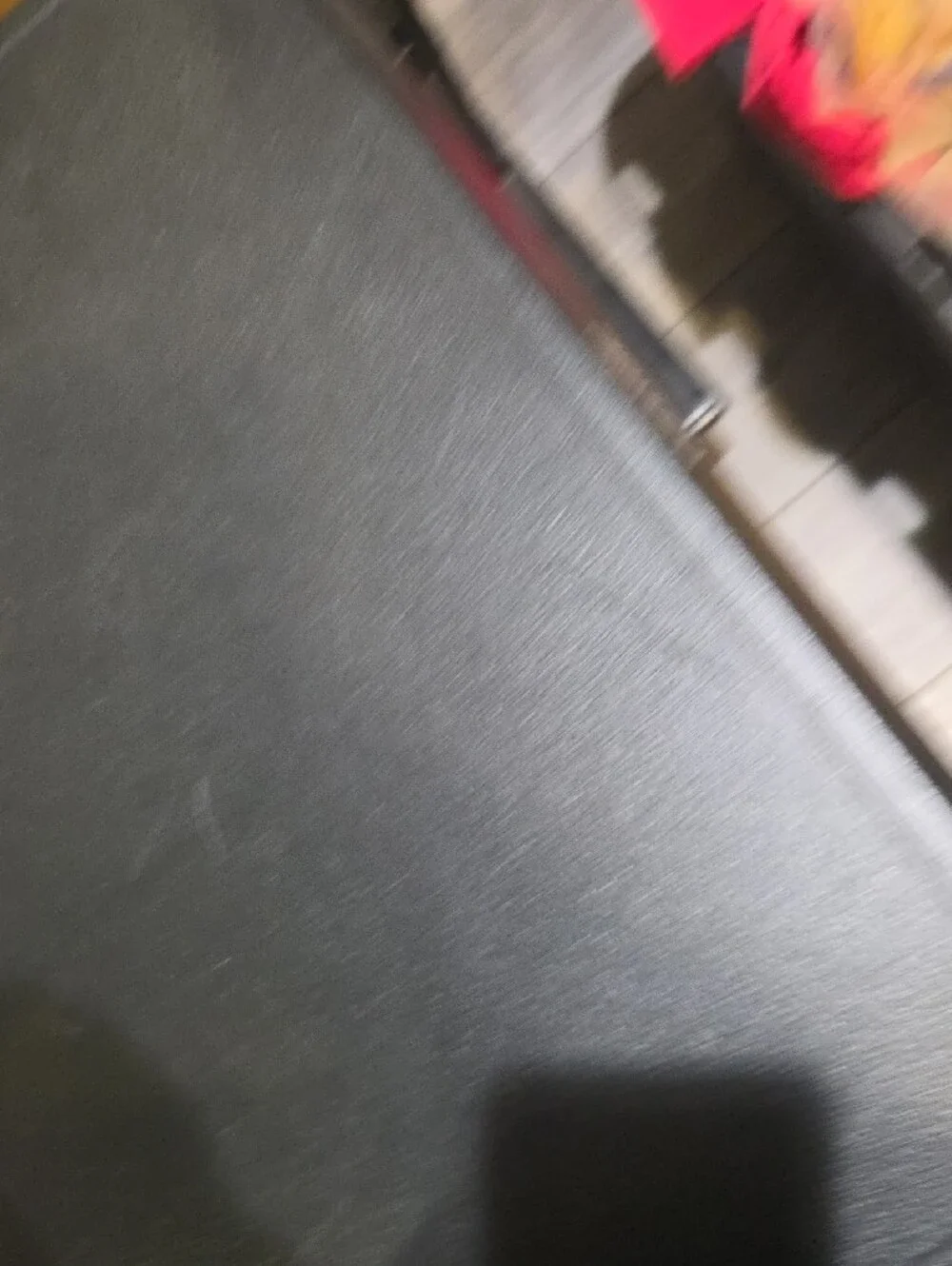 SODA Black Quilted Slide Sandals with Gold Pyramid Studs